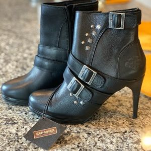 🏍NEW Harley Davidson Leather Boots